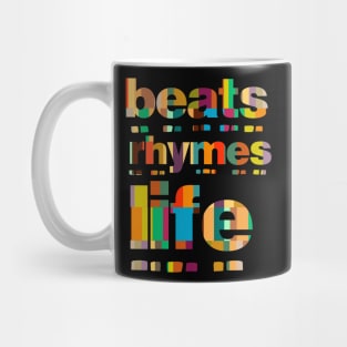 Beats rhymes life (color 2) Mug